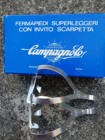 Alternative Text!Rennhacken Campagnolo Pedale Metall Paar